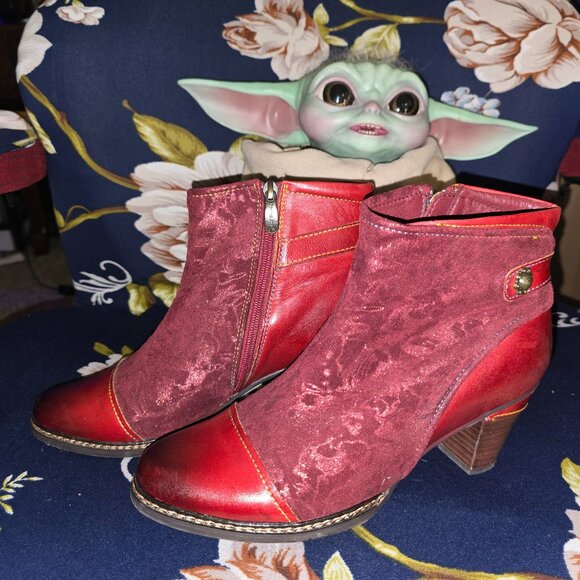 L'Artiste by Spring Step Red SoCute (Size 40 based on fit) Size 41 - NWOT - Picture 6 of 10